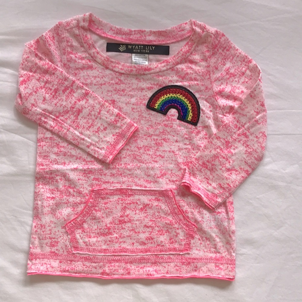 Wyatt Lily New York 6M appliqué shirt